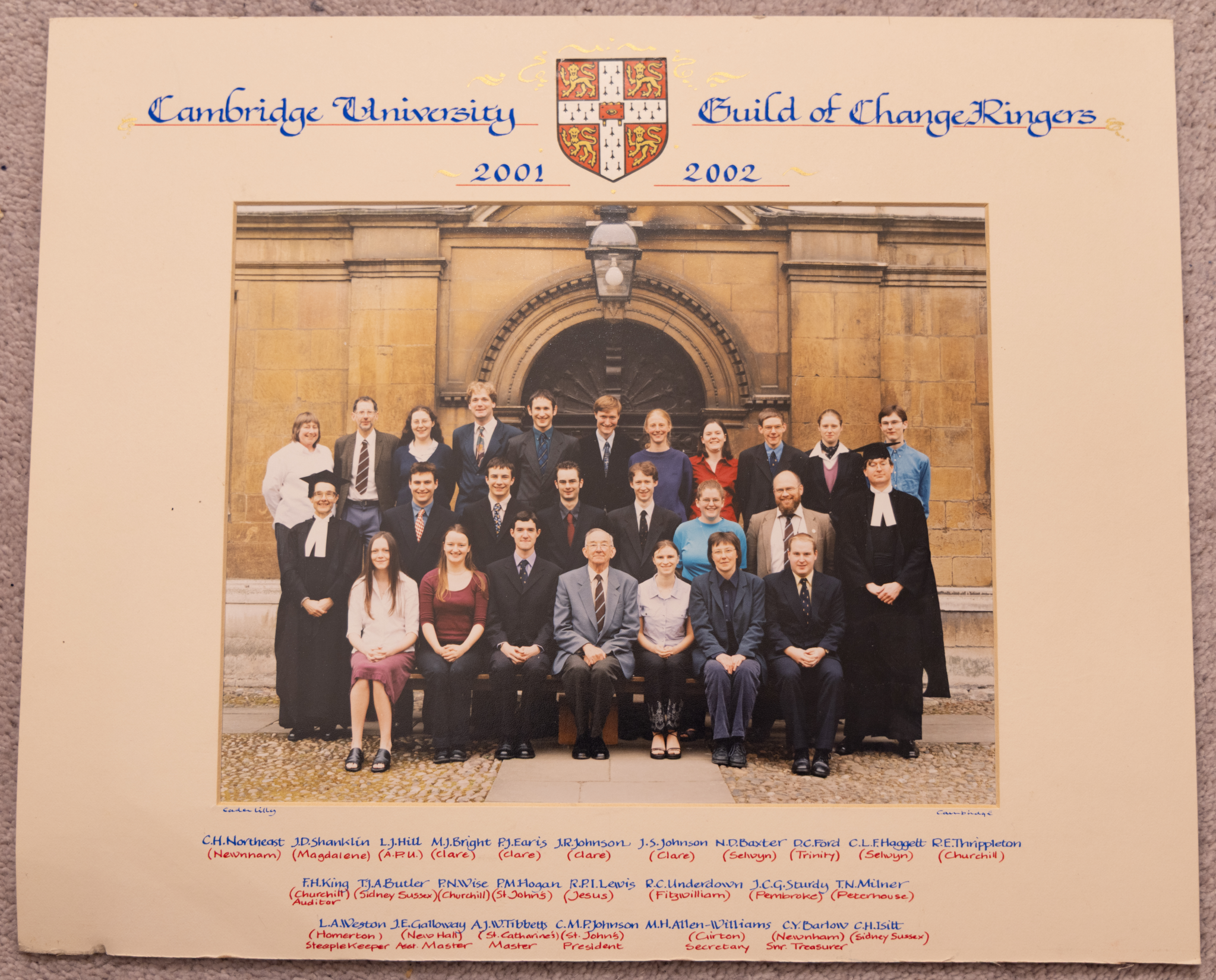 Change Ringing, CUGCR, Group Photo
