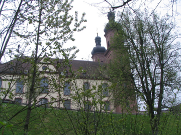 St. Peter's Monastery: View of the north side