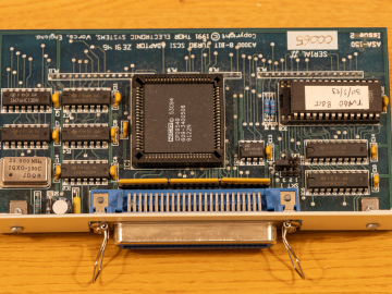 Acorn Archimedes SCSI adapter (Top view)