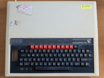 BBC Micro 01-ANB01-3060505 (Top view)