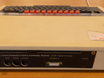 BBC Micro 01-ANB01-3060505 (Rear)