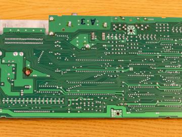 Commodore 16 EA5-236069 (PCB underside)