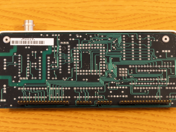 Ethernet adaptor 10base2 (PCB underside)