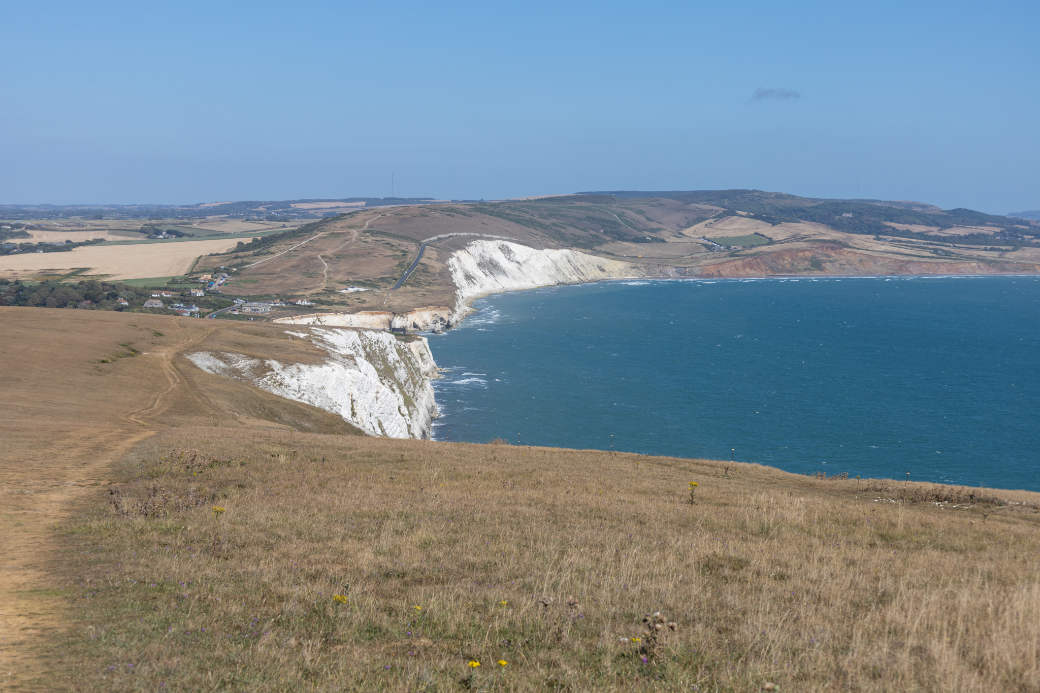 Freshwater Bay, Isle of Wight, Tennyson Down