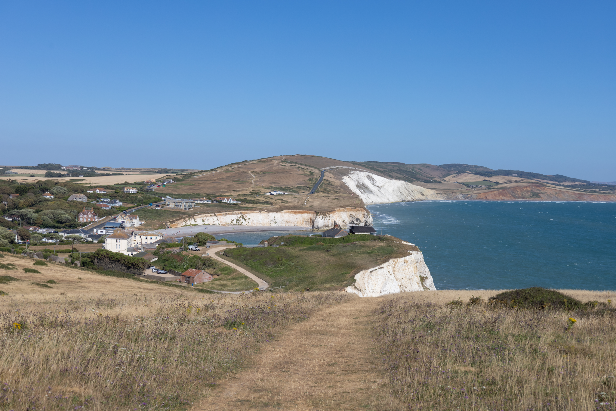 Freshwater Bay, Isle of Wight, Tennyson Down