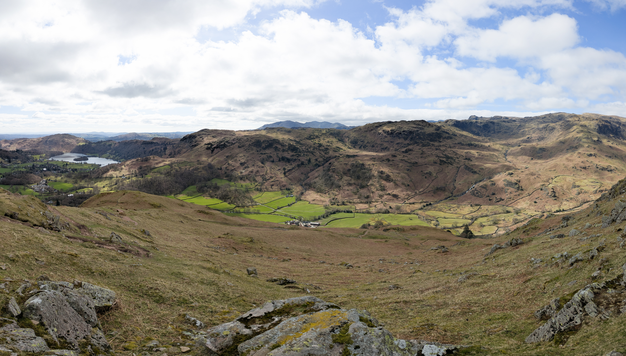 Helm Crag, Lake District, Lightroom Panorama, Panorama