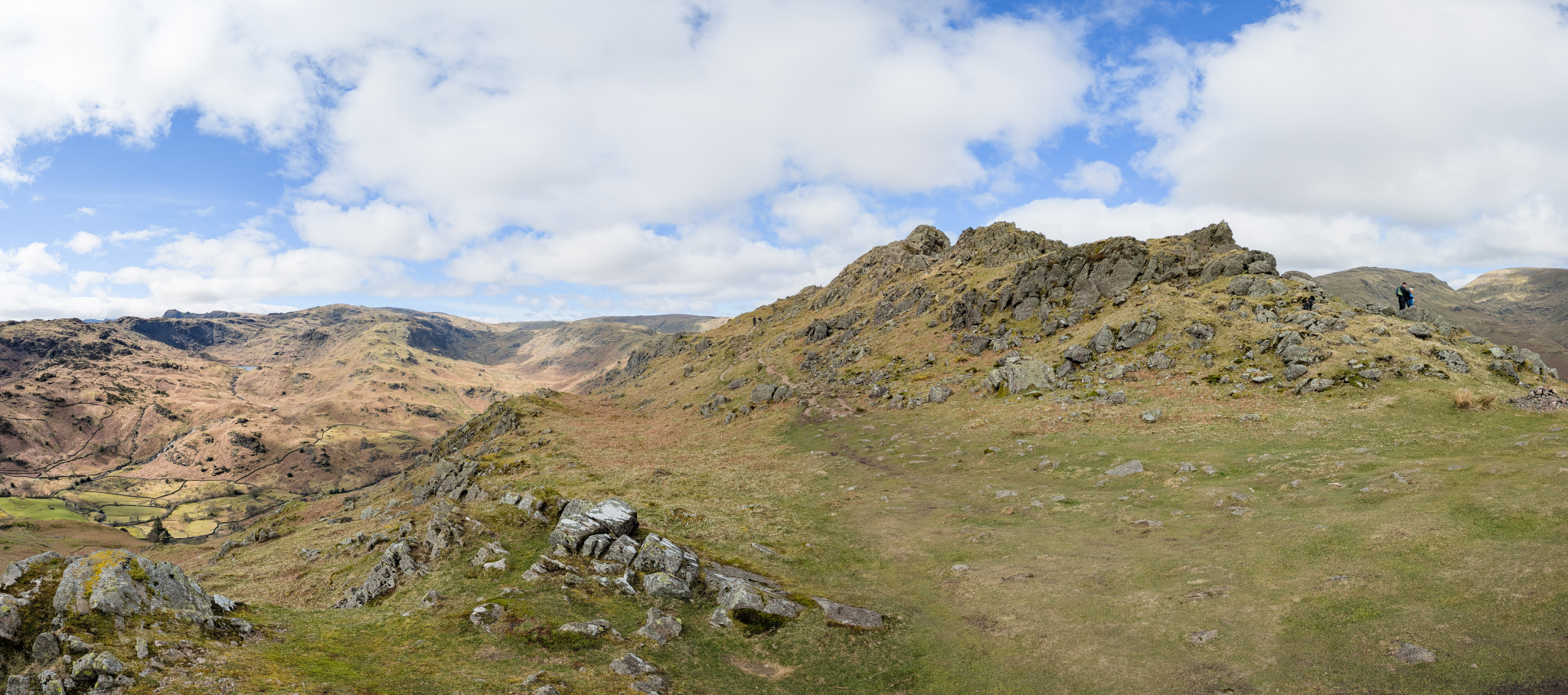 Helm Crag, Lake District, Lightroom Panorama, Panorama