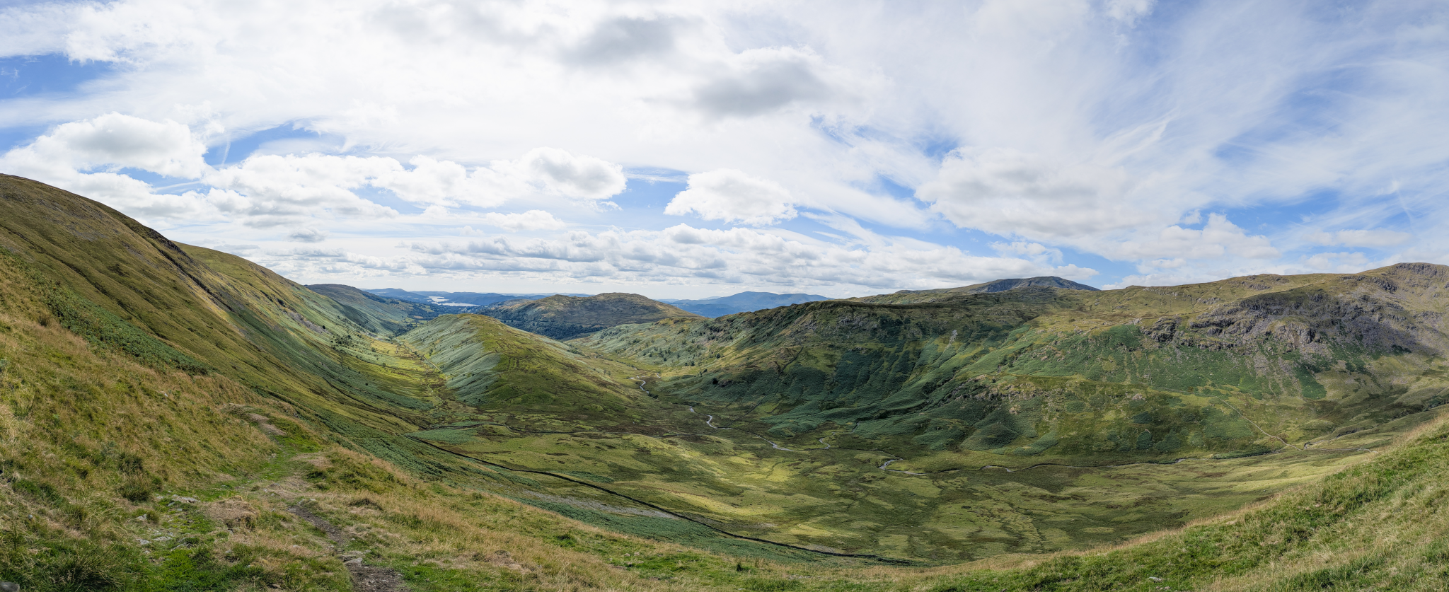 Lake District, Lightroom Panorama, Panorama, Troutbeck