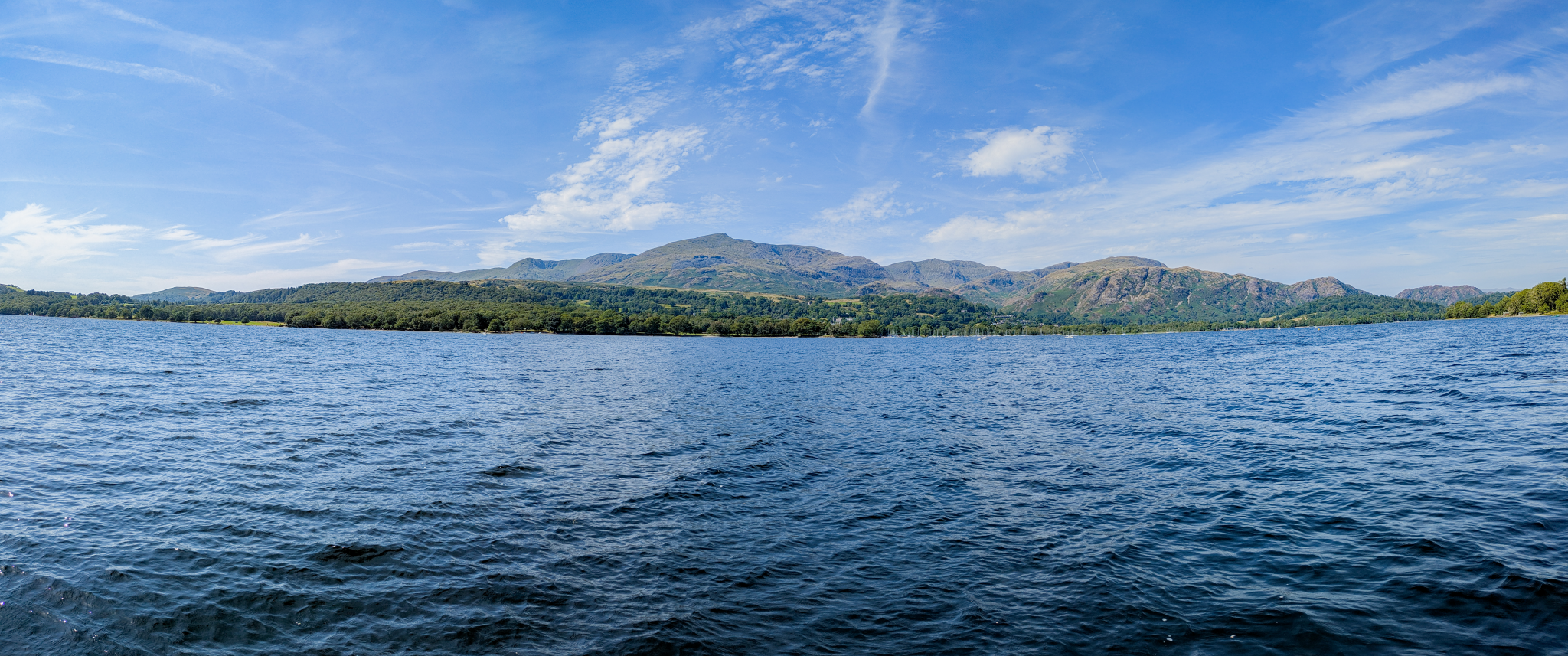 Coniston Water, Lake District, Lightroom Panorama, Panorama